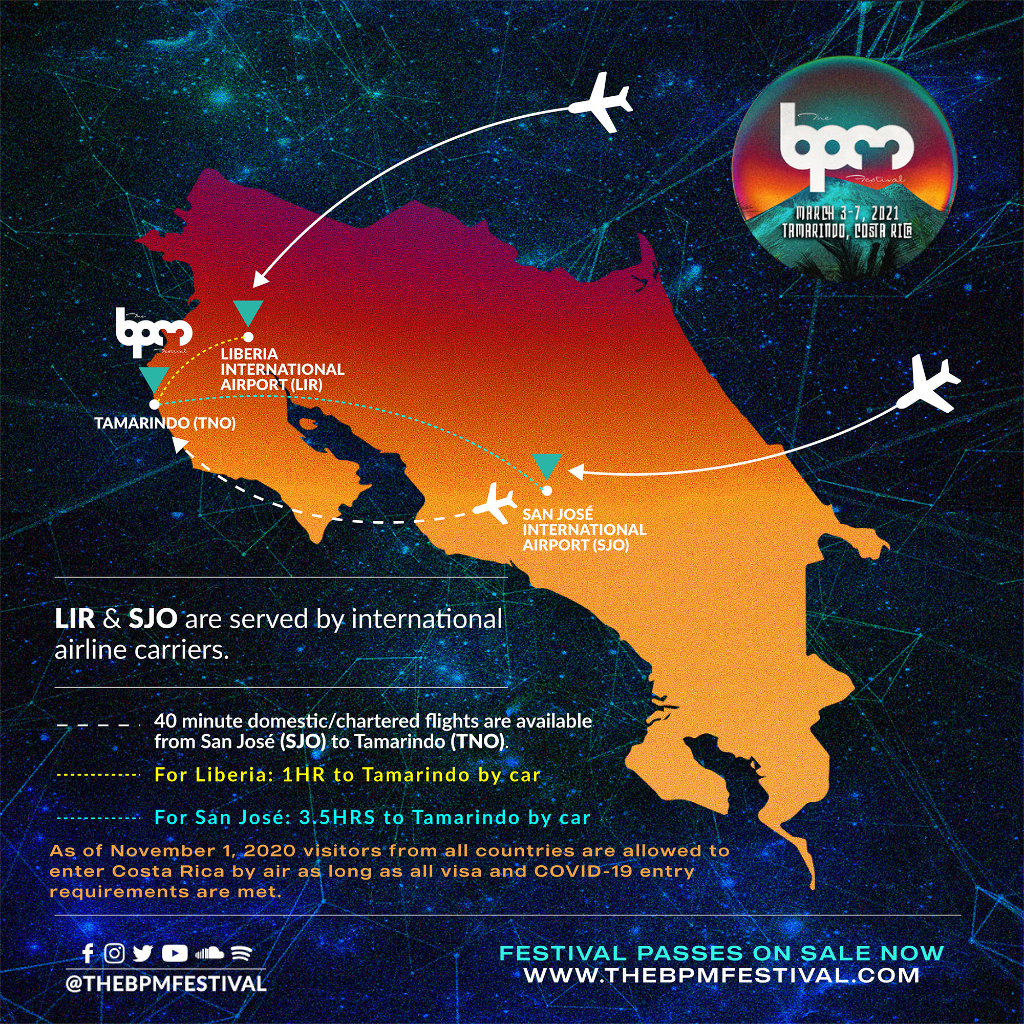 Faq Travel Costa Rica The Bpm Festival